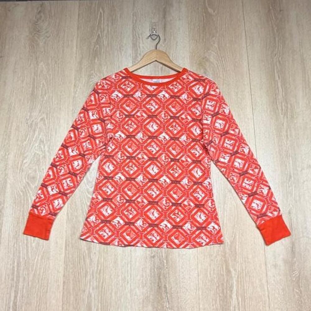 Unbranded Women's Red and Orange Shirt